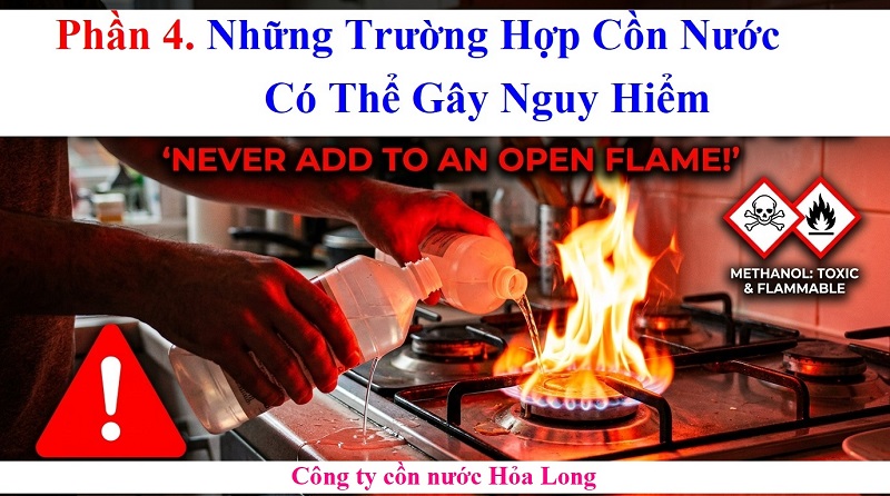 Cồn Nước Có Gây Cháy Nổ Không? Những Điều Cần Biết Để Sử Dụng An Toàn